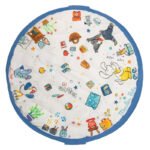 2в1 Подл. и чанта за игра Puce&PiIou by Moulin