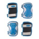 Micro Наколенки/Налакътници reflective Blue М