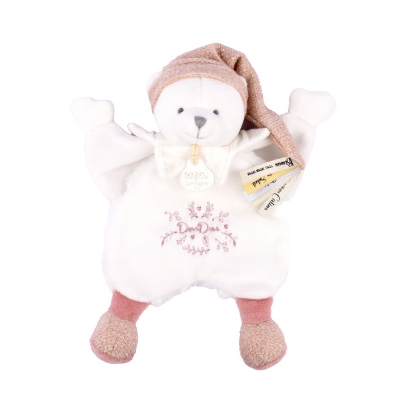 raya-726d8afdcb7d Плюшена мечка за гушканe Rose 25см - Image 1