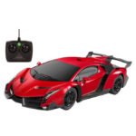 Кола с дист. 1:24 Lamborghini Veneno Червен