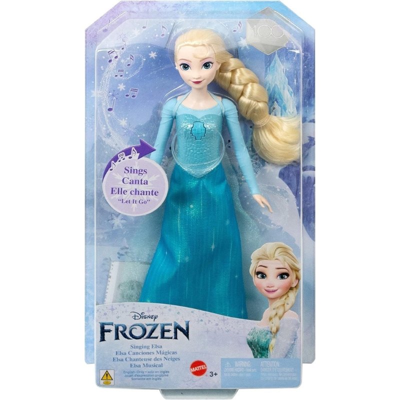 raya-778b75140458 JDX52 Disney Frozen Пееща кукла Elsa - Image 1
