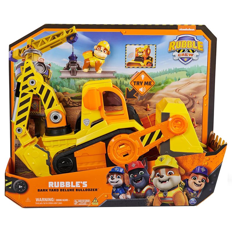 raya-86ce97786ba6 RUBBLE Bark Yard Deluxe Dump Bulldozer - Image 1