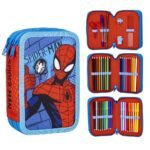 Несесер 2 ципа пълен SPIDERMAN