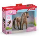 Кон с мека грива и аксесоари Achal-Teke Stallion