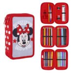 Несесер 3 ципа пълен Minnie