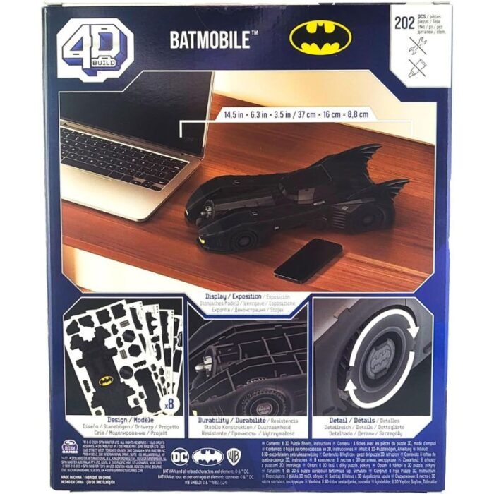 3D Пъзел 202 ч. DC Comics: Batmobile - Image 2