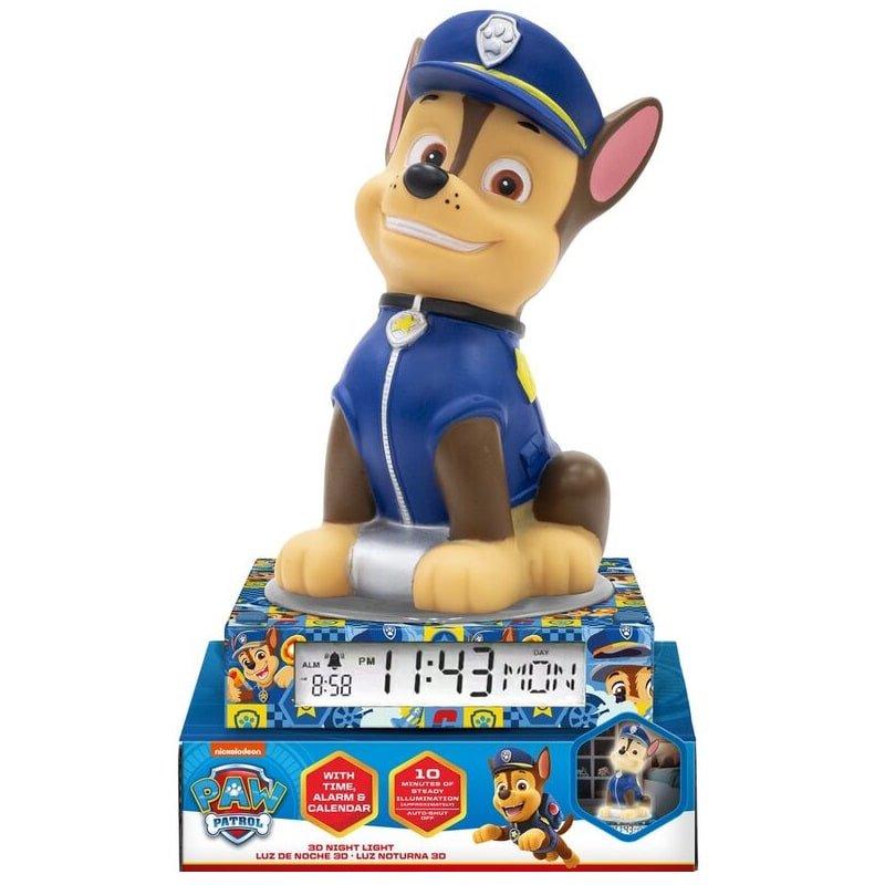 raya-b74a0915b769 Paw Patrol 3D лампа фигура с будилник - Image 1