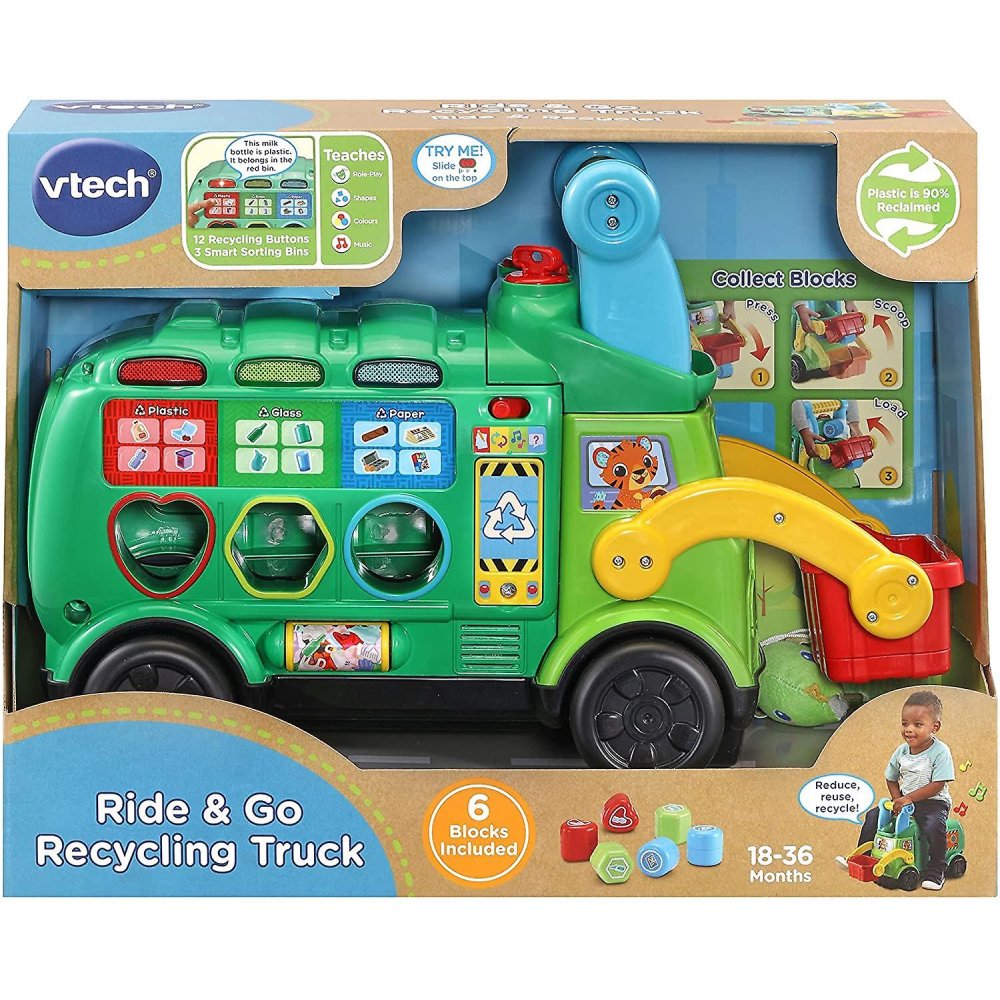 raya-b83752abae31 Vtech Камион за рециклиране с формички - Image 1