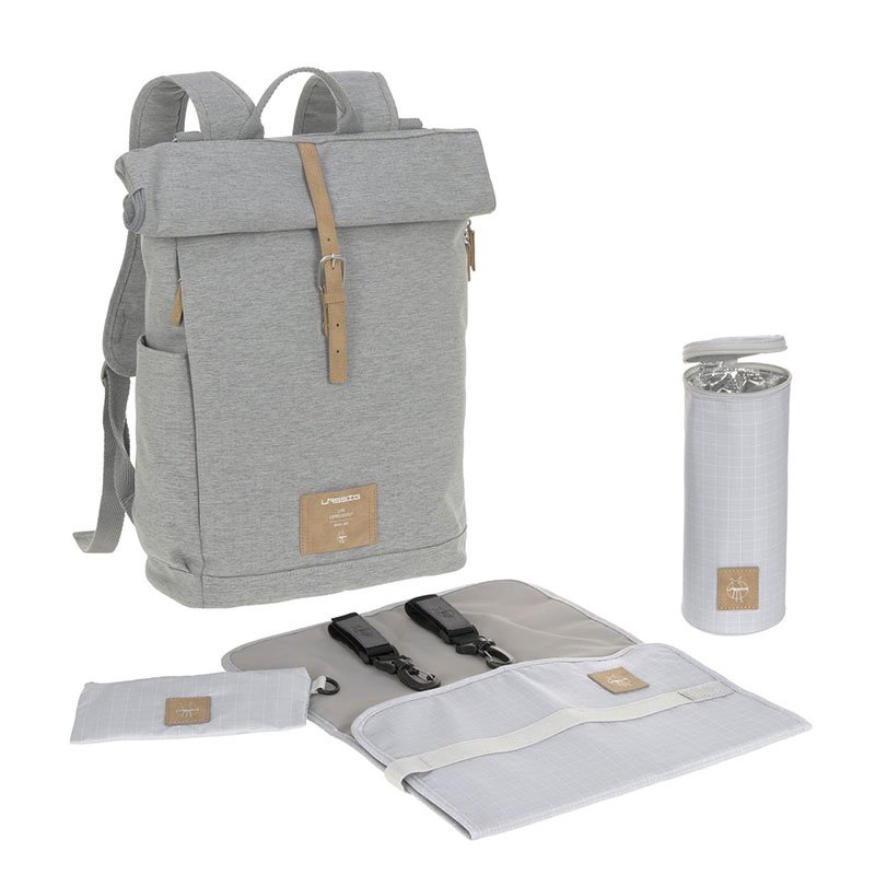 raya-c5da1dd1ec2d Раница Rolltop grey melange - Image 1