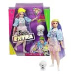 Barbie Extra Кукла Curvy Doll with Shimmer Look