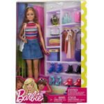 FVJ42 Barbie Комплект Кукла с 11 аксесоара