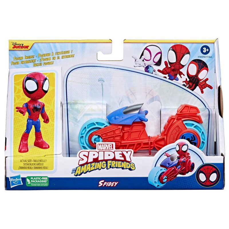 raya-e357fa98ab6e Disney Junior Комплект Фигура Spidey с мотор - Image 1