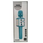Микрофон с Bluetooth Син
