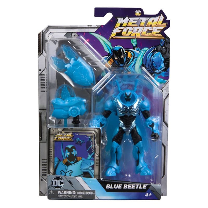 raya-f817a2c3239e Metal Force Фигура 4 инча BLUE BEETLE - Image 1