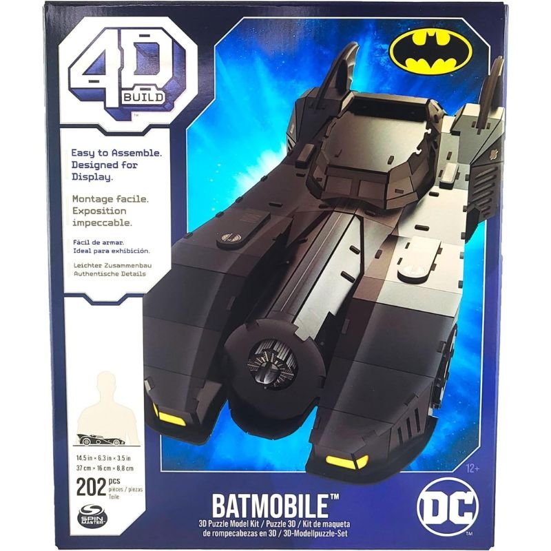 raya-f8bc3eb6c21b 3D Пъзел 202 ч. DC Comics: Batmobile - Image 1