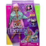 Barbie Extra Кукла Pink Braids Hair Dark Skin