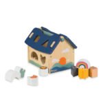 Дървена къща сортер Sort N Build