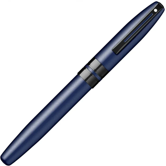 Ролер Sheaffer Icon - Matte Blue Lacquer with Black PVD Trims - Image 4