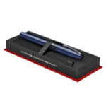 Ролер Sheaffer Icon - Matte Blue Lacquer with Black PVD Trims - Image 7