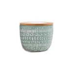 Ароматна свещ Paddywax Sonora - Bergamot & Fresh Fig, зелена, 85 гр