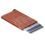Автоматичен калъф за карти SECRID - Act Today Orange, с RFID защита - Image 3