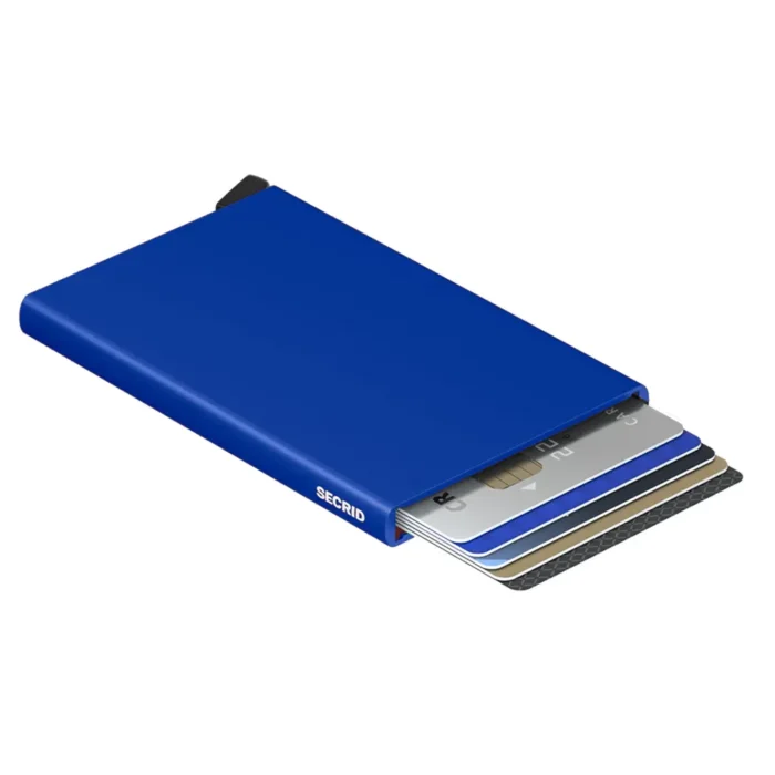 Автоматичен калъф за карти SECRID - C-Blue, с RFID защита - Image 3