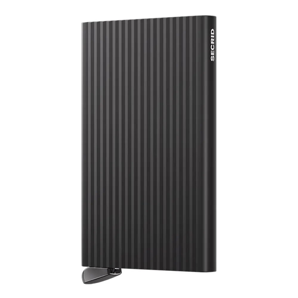 avtomaticen-kalaf-za-karti-secrid-cardprotector-fluted-black-s-rfid-i-nfc-zasita-690da17c4dd10 Автоматичен калъф за карти SECRID - Cardprotector+ Fluted Black, с RFID и NFC защита - Image 1
