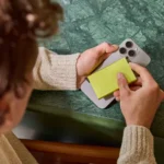 Автоматичен калъф за карти SECRID - Lime, за MagSafe, с RFID и NFC защита - Image 5