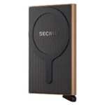 Автоматичен калъф за карти SECRID - Sand, за MagSafe, с RFID и NFC защита