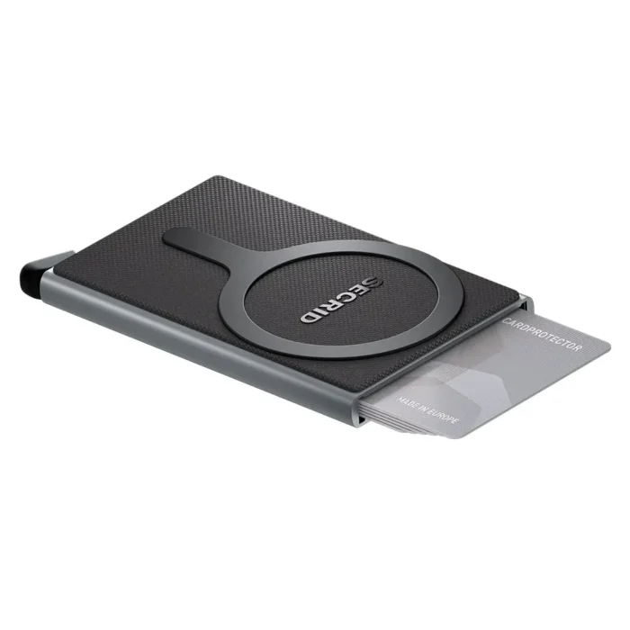 Автоматичен калъф за карти SECRID - Titanium, за MagSafe, с RFID и NFC защита - Image 4