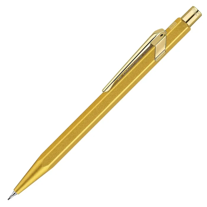 Автоматичен молив Caran d'Ache - 844, златист - Image 2