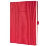 Бележник Sigel - Conceptum, A4, на редове, твърди корици, червен - Image 2