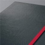 Бележник Sigel - Conceptum Red Edition, A5, на квадрати, твърди корици, черен - Image 3