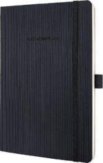 Бележник Sigel CONCEPTUM®, A5, на редове, мека корица, черен - Image 9