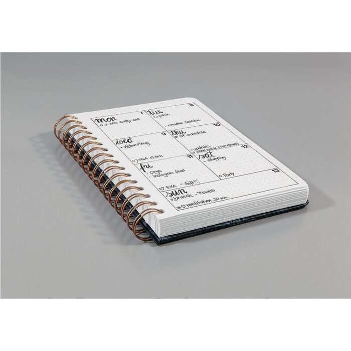 Бележник Sigel - Jolie Brush Marks, A5, на точки, спирала - Image 4
