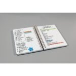 Бележник Sigel - Jolie Brush Marks, A5, на точки, спирала - Image 5