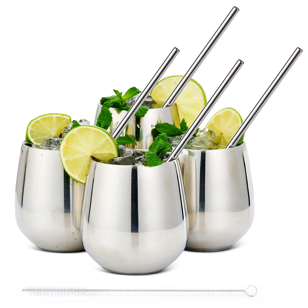casi-za-koktejli-oaksteel-silver-tumblers-4-casi-po-350ml-i-4-slamki-66684d41c1712 Чаши за коктейли Oak&Steel - Silver Tumblers, 4 чаши по 350мл и 4 сламки - Image 1