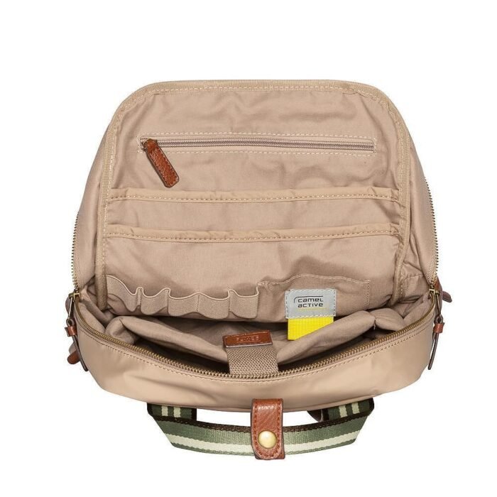 Дамска раница Camel Active Bari, бежова - Image 3