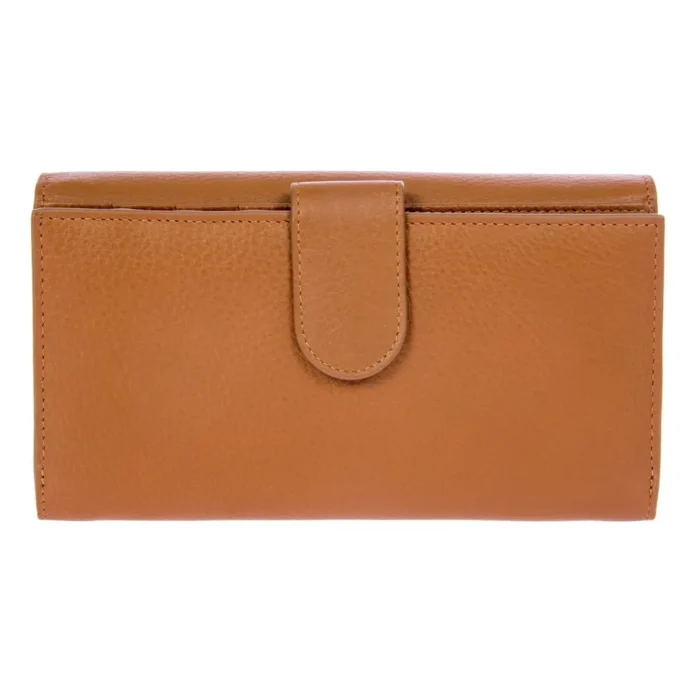 Дамски портфейл Bric's - Marmolada Purse, монетник, RFID защита, кафяв - Image 4