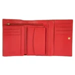 Дамски портфейл Bric's - Marmolada Purse, с копче и монетник, RFID защита, червен - Image 2