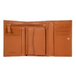 Дамски портфейл Bric's - Marmolada Purse, с копче и монетник, RFID защита, кафяв - Image 2