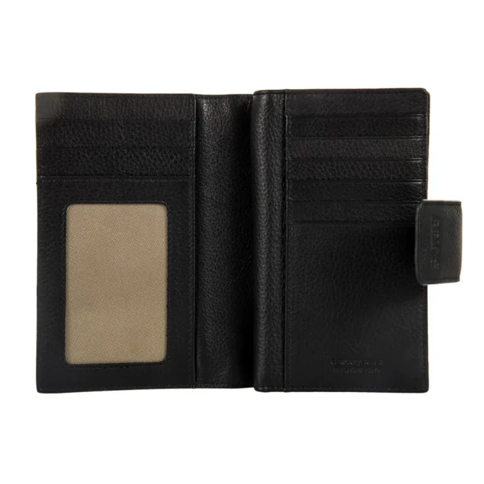 Дамски портфейл Bric's - Marmolada Purse, с копче, RFID защита, черен - Image 2