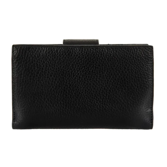 Дамски портфейл Bric's - Marmolada Purse, с копче, RFID защита, черен - Image 5