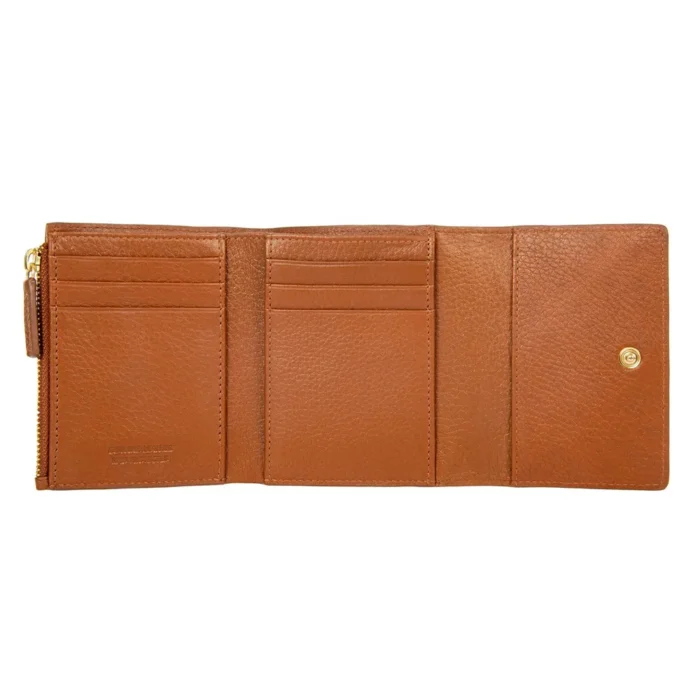 Дамски портфейл Bric's - Marmolada Purse, с монетник, RFID защита, кафяв - Image 2