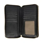 Дамски портфейл Bric's - Marmolada Zip-Around Purse, монетник, RFID защита, черен - Image 2