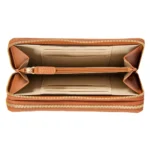 Дамски портфейл Bric's - Marmolada Zip-Around Purse, монетник, RFID защита, кафяв - Image 4