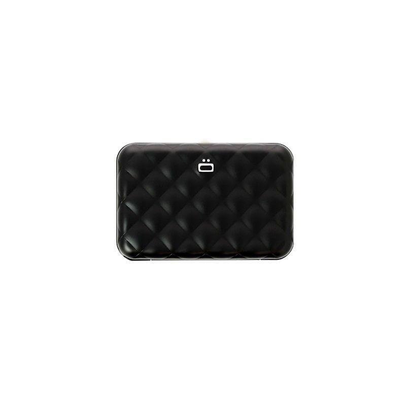 Дамски портфейл OGON Quilted Button, черен Дамски портфейл OGON Quilted Button, черен - Image 1