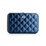 Дамски портфейл OGON Quilted Button, Navy Blue