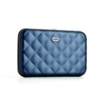 Дамски портфейл OGON Quilted Button, Navy Blue - Image 2