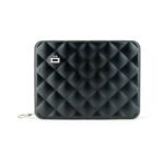 Дамски портфейл OGON - Quilted Passport, черен